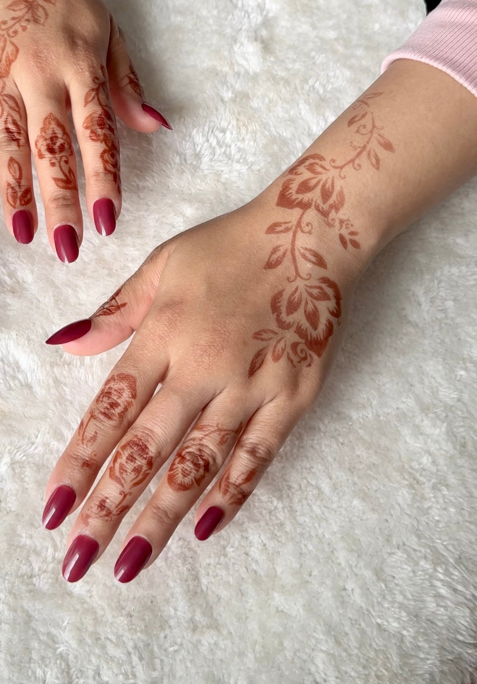 Henna Stencil: RAWAN (Both Hands)