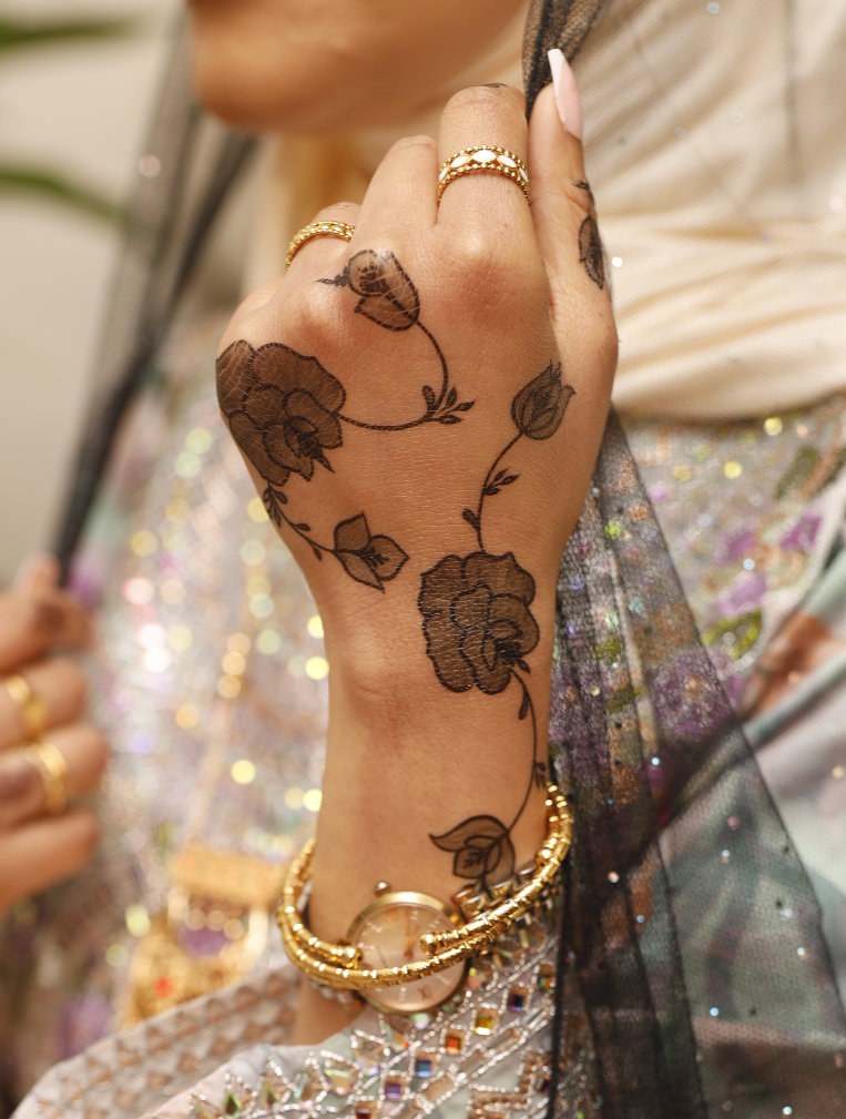 Black Henna Tattoo: DALAL