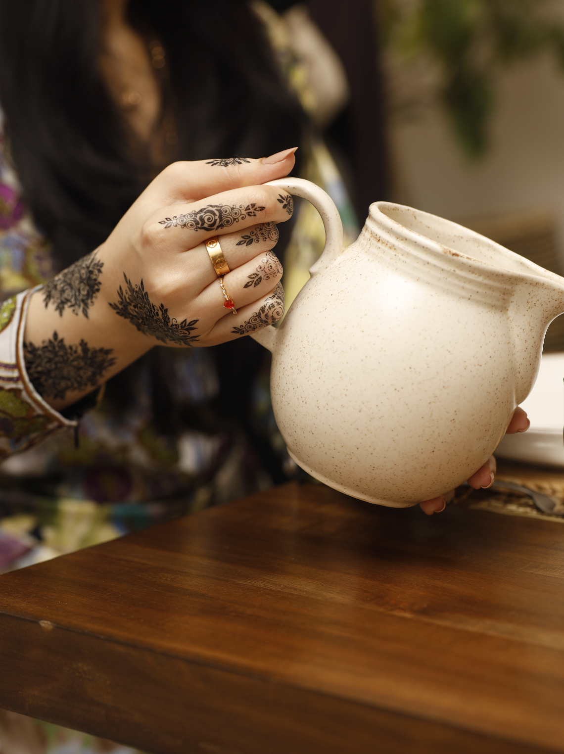 Black Henna Tattoo: BOUQUET