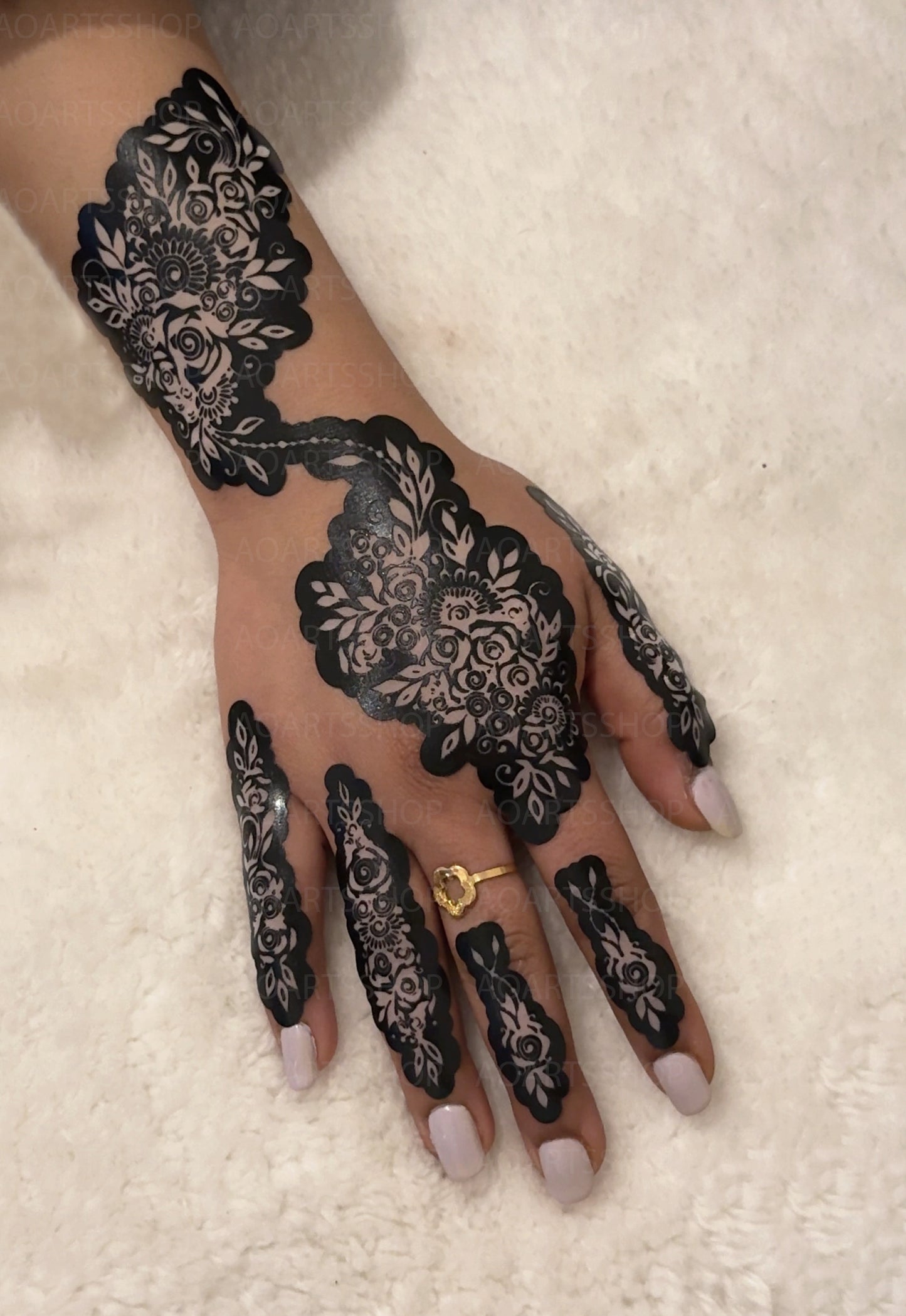 Silk Screen Stencil: WARDA