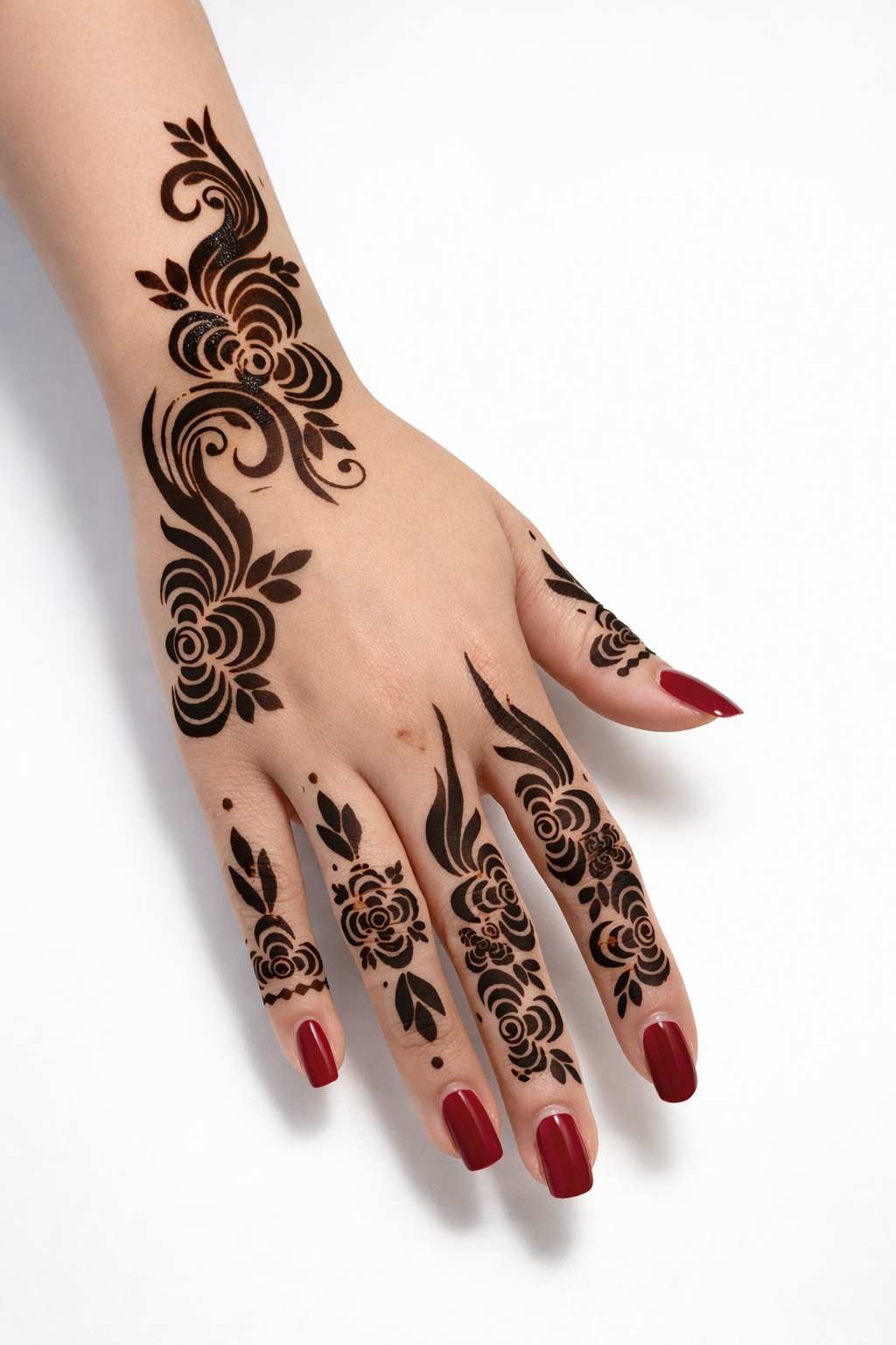Silk Screen Stencil: ZAHR (Both Hands in 1)
