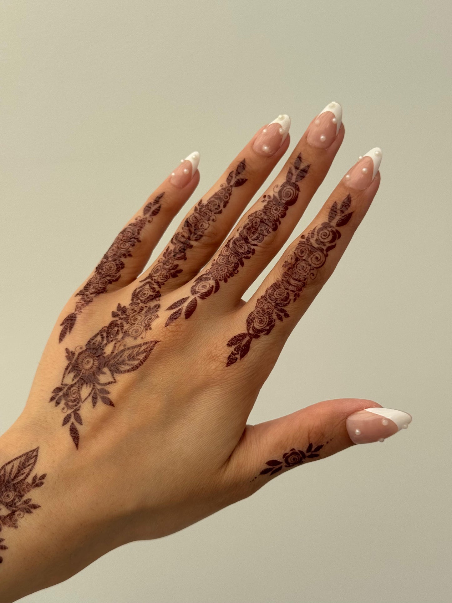 Brown Henna Tattoo: MAYA