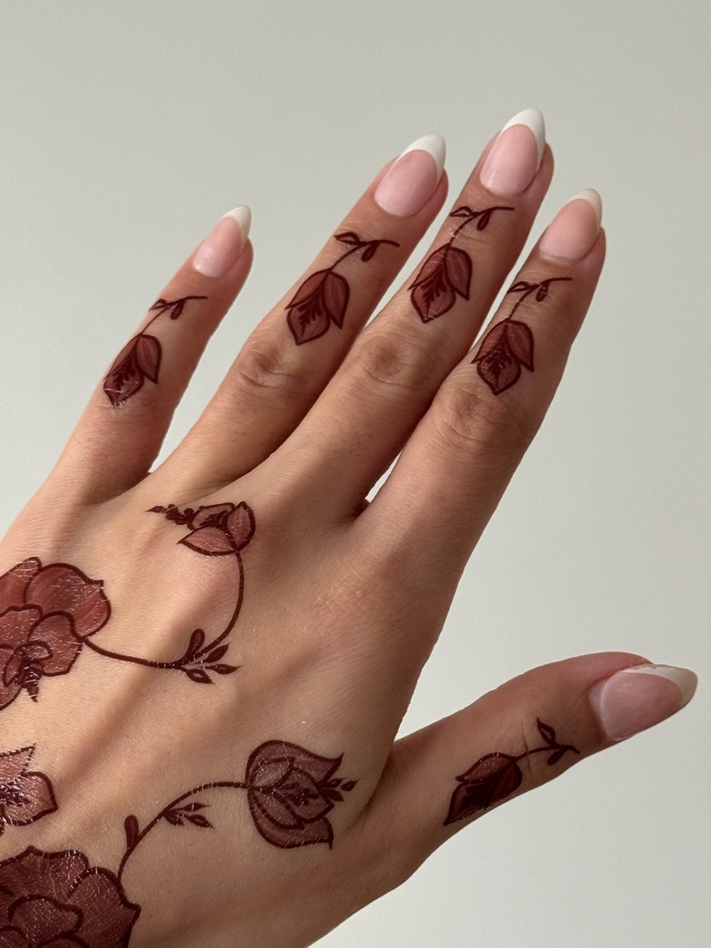 Brown Henna Tattoo: DALAL