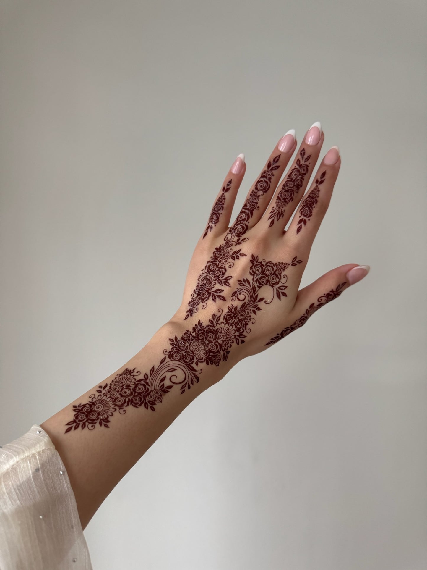 Brown Henna Tattoo: ALLIE