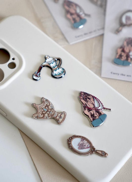 AWRAQ Metal Stickers