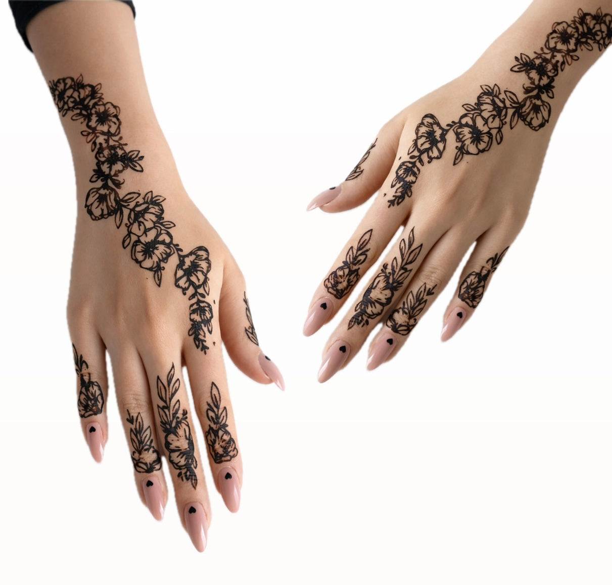 Silk Screen Stencil: MARYAM (Both hands)