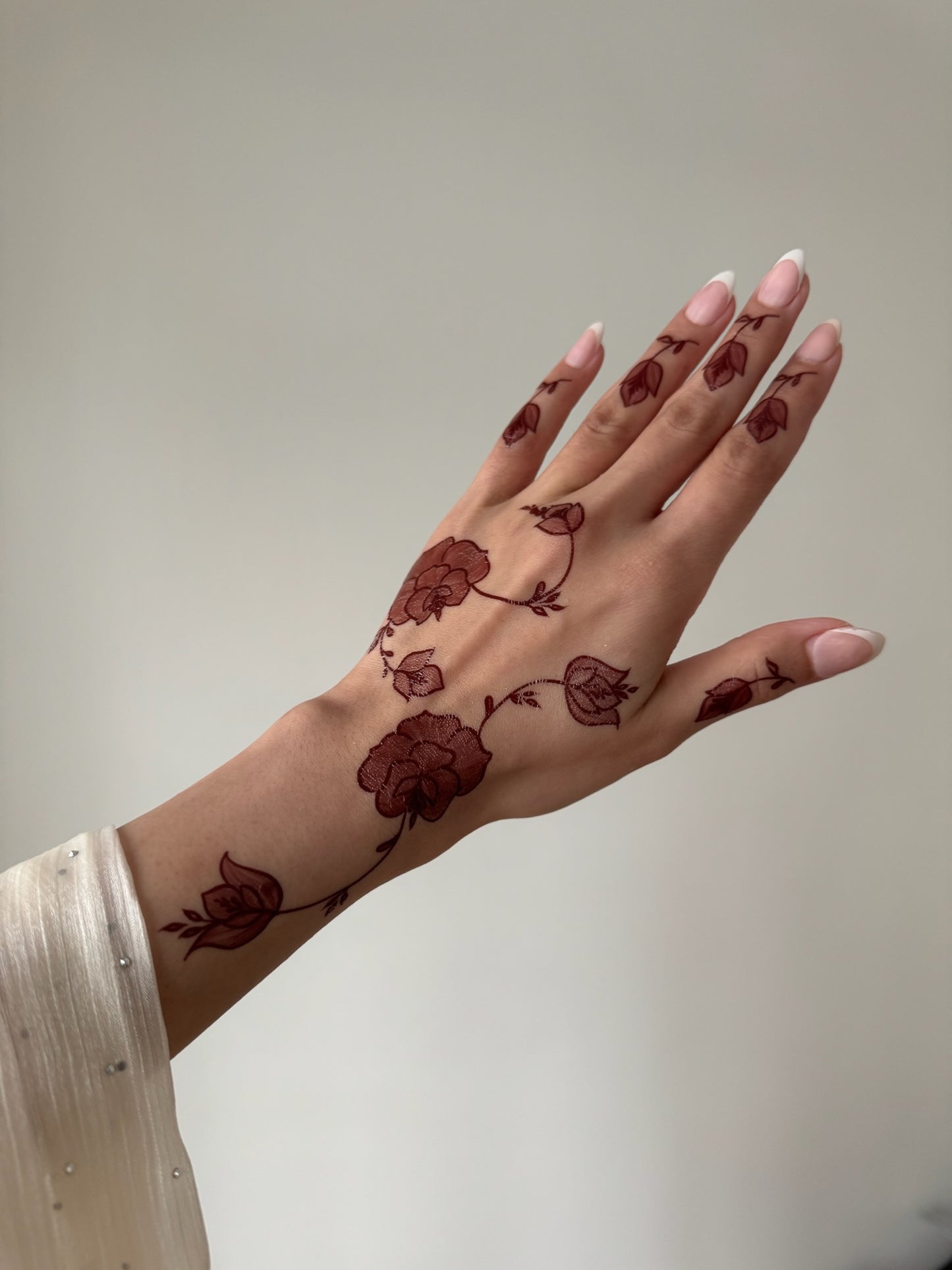 Brown Henna Tattoo: DALAL