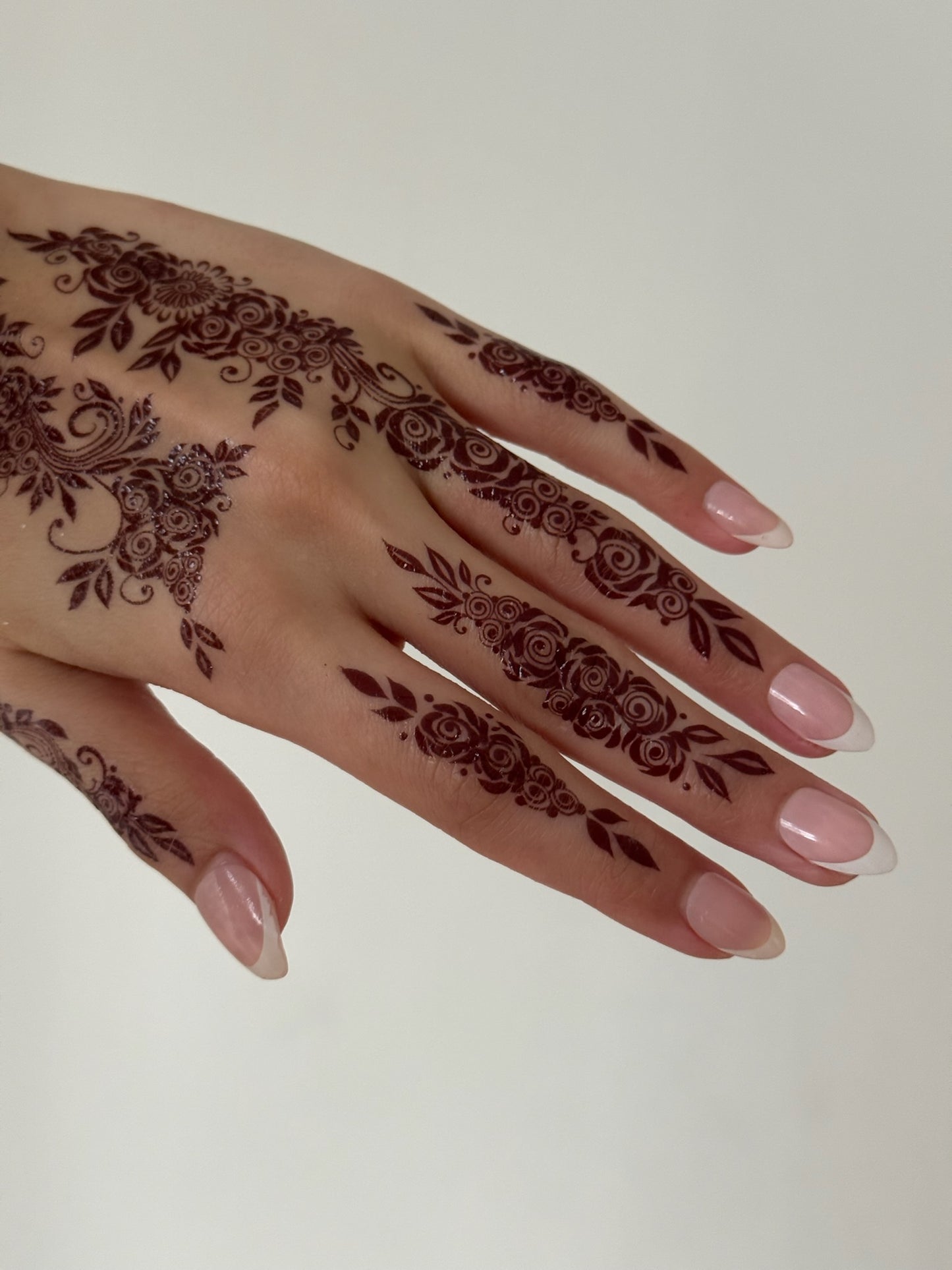 Brown Henna Tattoo: ALLIE