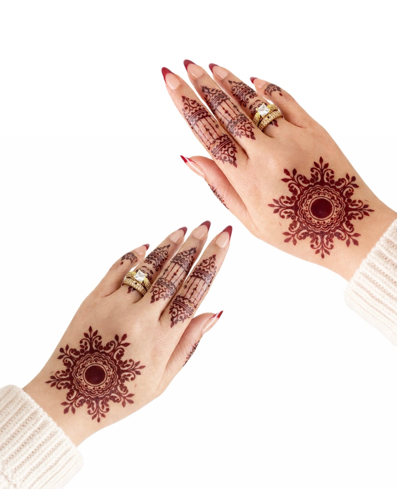 Silk Screen Stencil: LILLY (Both Hands)