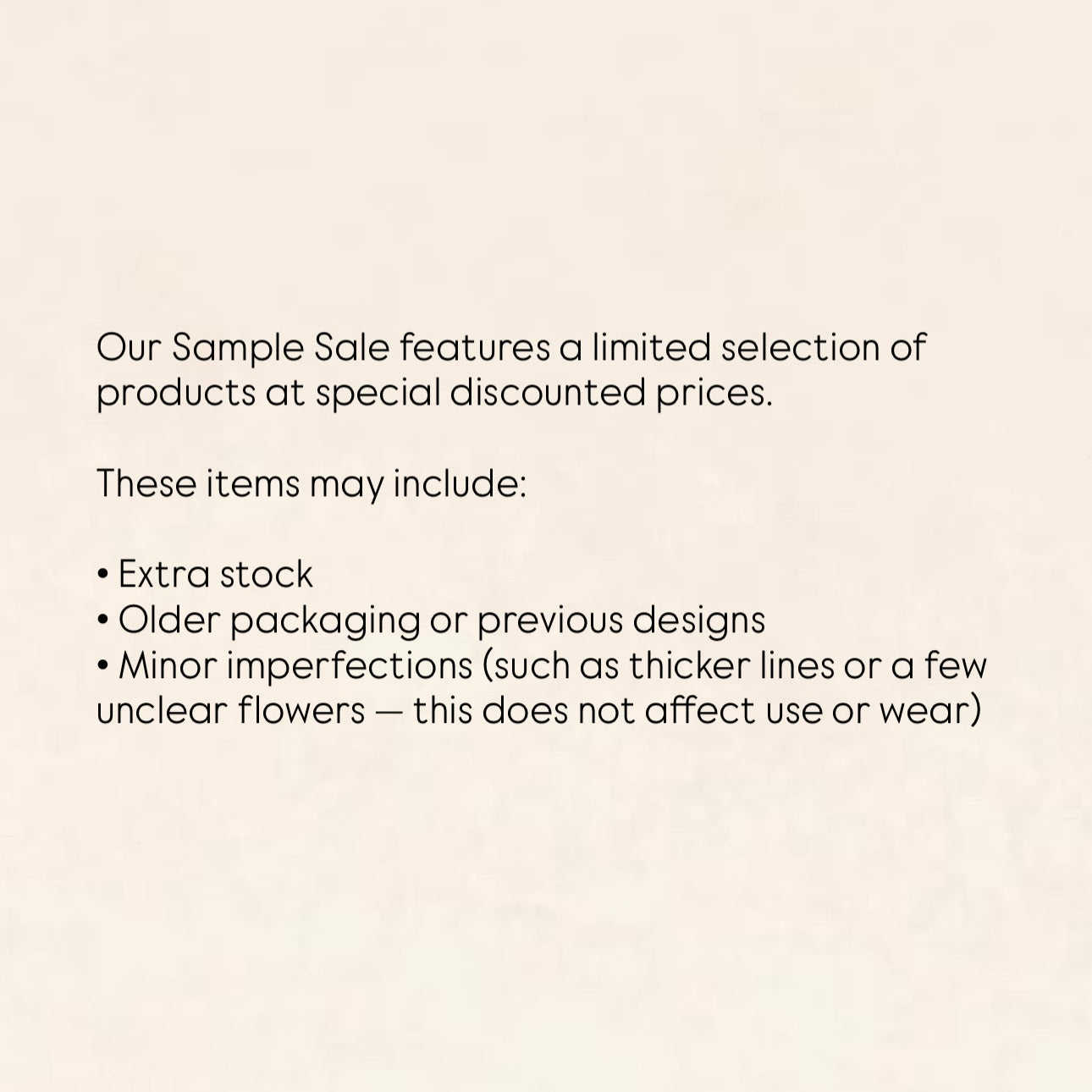 SAMPLE SALE - Silk Stencils