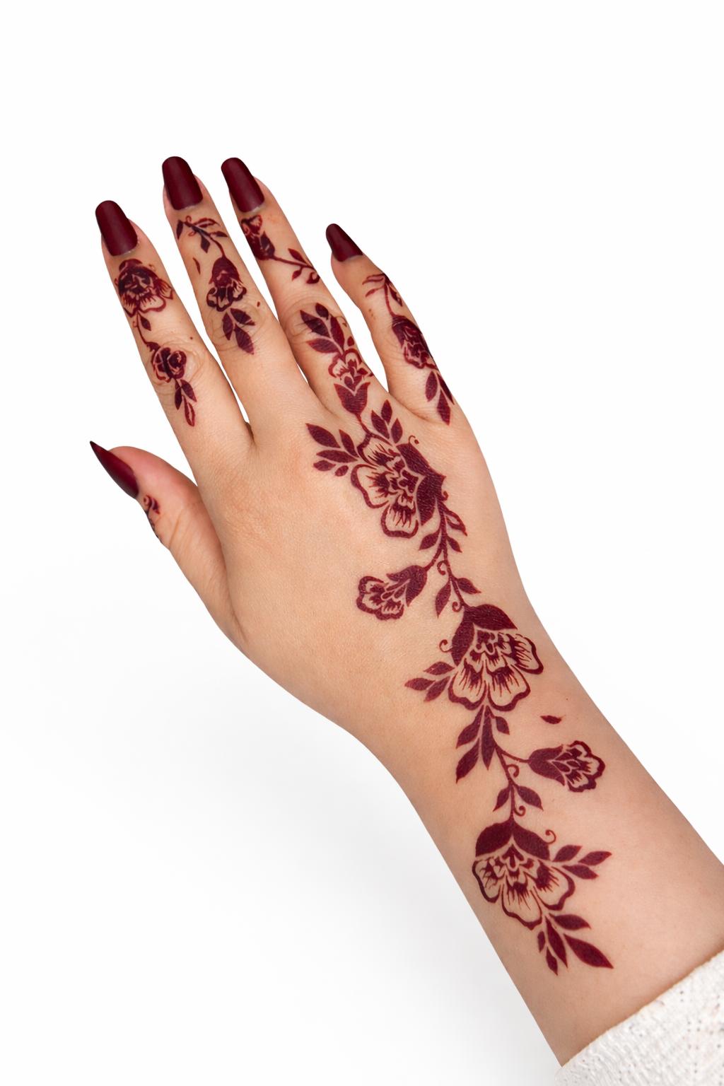 Silk Screen Stencil: TAYMA (Both hands in 1)