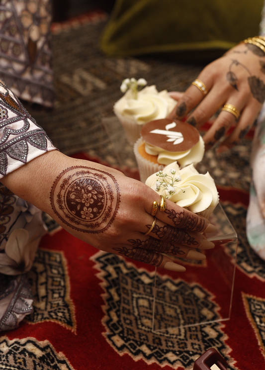 Brown Henna Tattoo: HAWA