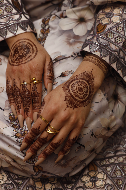 Brown Henna Tattoo: SALLY
