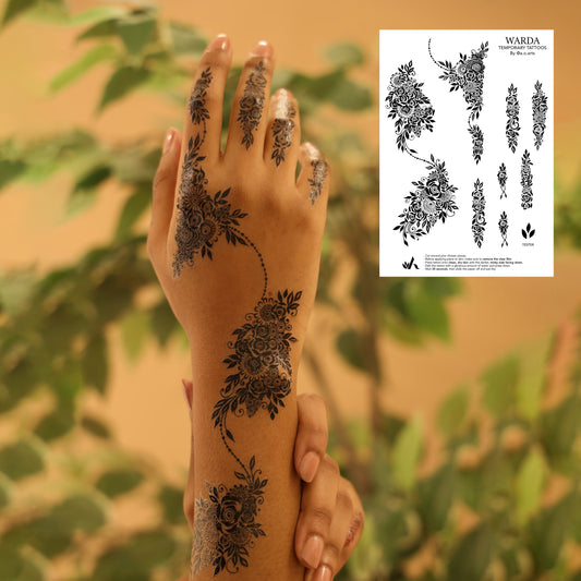 Black Henna Tattoo: WARDA